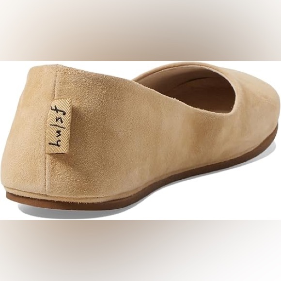 French Sole FS/NY Sloop Ballet Flats in Nude Suede Women’s Size 6.5 - Picture 2 of 12
